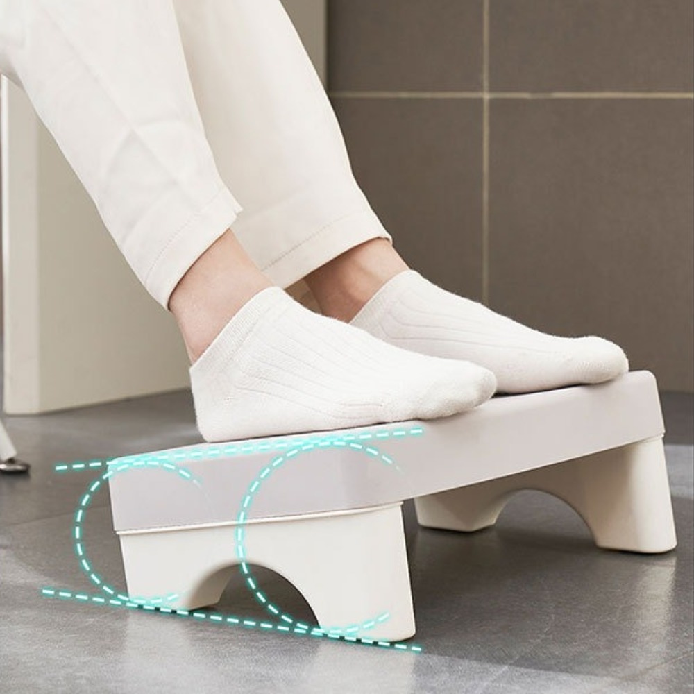 Footrest Under Desk - Ergonomische voetsteun van PP voor gebruik